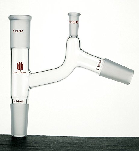 Adaptateur de distillation Kemtech A362410 en verre borosilicaté de haute précision