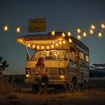 50FT Outdoor String Lights with Remote, Garden Patio Decor with 2500K Warm White, 25+1 LED Edison Bulbs, Support Timer Dimmable Waterproof Shatterproof for Yard Outside Porch Deck Indoor - Image 5