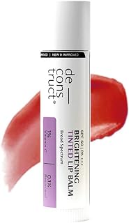 Deconstruct Brightening Tinted Lip balm for Dark Lips | SPF 50 | Brightens Dark Lips & Moisturizes | SPF 50 for Sun Damage... Price In India