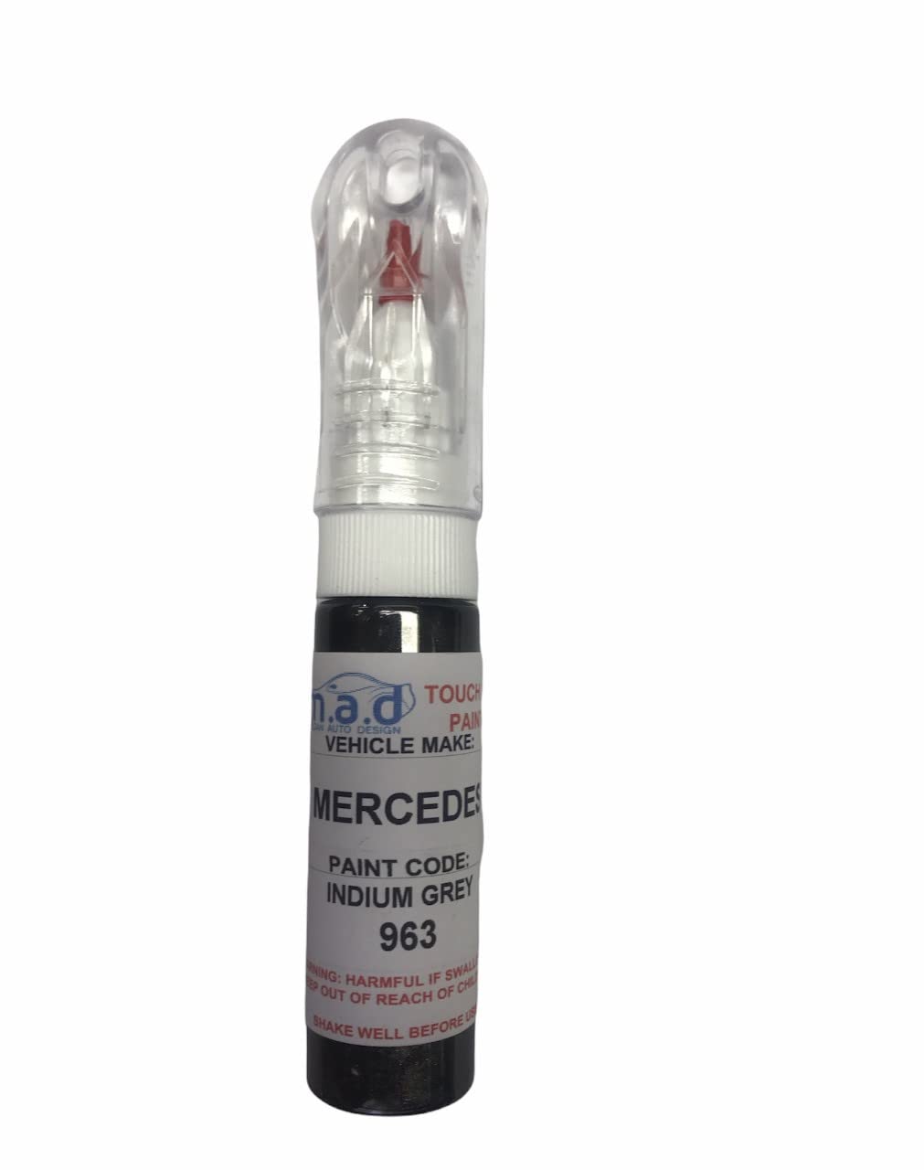 M.a.d Myldan Auto Design Paint Mercedes Indium Grey 963 Car Touch Up Pen (Paint)