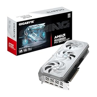 GIGABYTE Radeon RX 9070 XT Gaming OC Ice 16G Carte Graphique - 16GB GDDR6, 256bit, PCI-E 5.0, 3060 MHz Fréquence du cœur, 2 x DisplayPort, 2 x HDMI, GV-R907XGAMINGOCICE-16GD