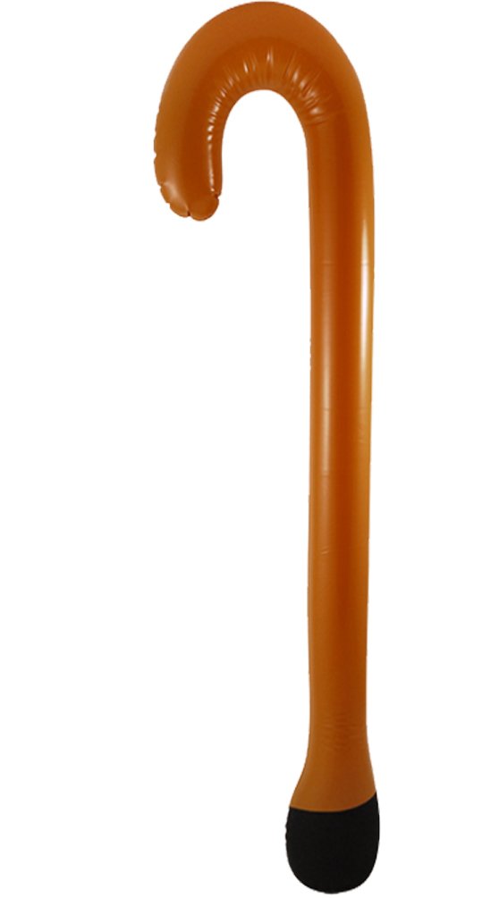 Inflatable Walking Stick Blow Up and Zimmer Frame Joke Dress Up Gift Present #(Walking Stick)