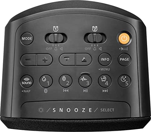Sangean DCR-83 Desk Radio DAB+, FM AUX, Bluetooth, DAB+, FM, USB Battery Charging, Alarm Function, A500459, Black