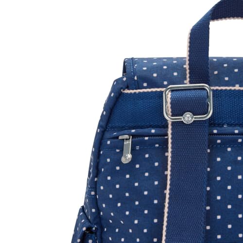Kipling Casual Daypack, 5415320430782, Soft Dot Blue, 10.75'' L x 13.25'' H x 7.5''D, Damen City Pack Kleiner Rucksack… – Ansicht 6