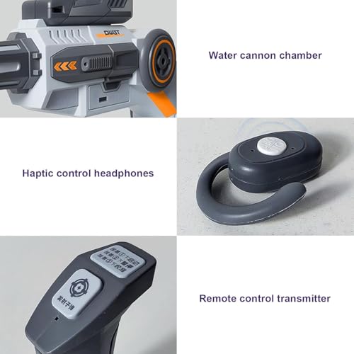 Image of Cool Inductive Robot Arm, Motion-Tracked Blaster, Motion Control Automatic Toy Machine Gun with Wearable Shoulder Mount & Remote Control