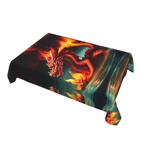 Nappe dragon grand format pour protéger et décorer votre table - 4