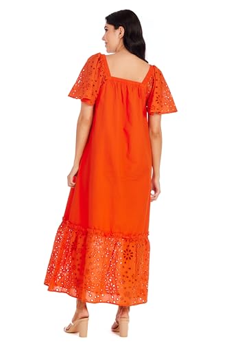 Image of Mud Pie Women's Mud Pie Women's Conny Eyelet Maxi Dress