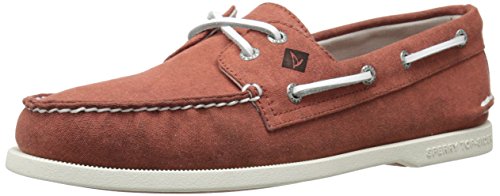 Sperry Top-sider Men's A/o 2-eye White Cap Canvas Boat Shoe