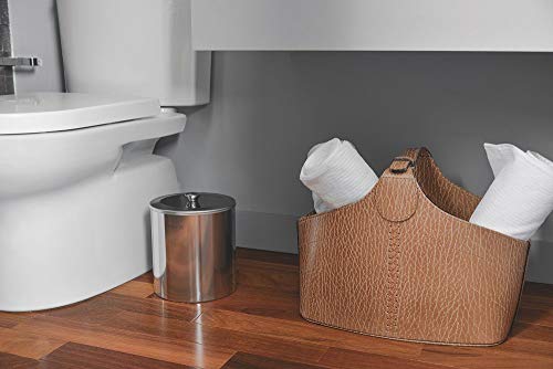 Lixeira em Aço Inox com Tampa 5 Litros, Tramontina, Inox