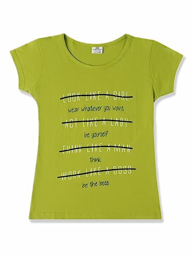 Image of Homegrown Girls Round Neck Cotton Top