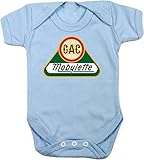 Más en CAMISETASEGB.ES Camisetas EGB Body Bebé Mobylette GAC ochenteras 80´s Retro Comic (4XS, Azul)