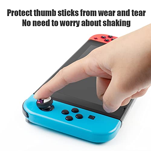 Gabxy GHUN01 Switch Joycon Thumb Grip Caps, Soft Silicone Joystick Cover Compatible With Nintendo Switch/Oled/Switch Lite thumb #4