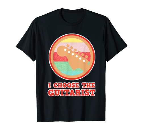 Diseño del ventilador del guitarrista - Yo elijo al Camiseta