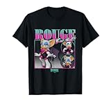 Sonic The Hedgehog Rouge The Bat Vintage Portrait T-Shirt