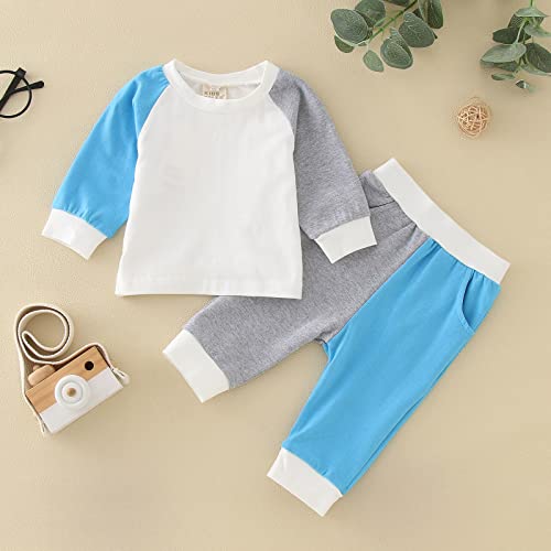 Camisola Regata Menina Vestido Criança Meninas Meninos Inverno Manga Longa Tops Calças 2 Pçs Conjunt