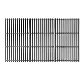 GFTIME 43,2 x 24cm Gusseisen Grillrost Ersatz für Napoleon Triumph 495, Charbroil Performance 440S Grill, Gusseisen Grill Rost Ersatz, 3 Stück Grillzubehör
