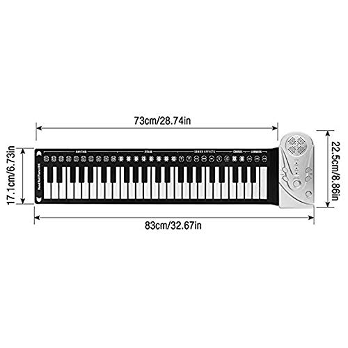 Piano À Main, Piano Pliable 49 Touches Clavier De Piano Portable Clavier Électronique Piano Pour Enfants Débutants - Les Beatles, Paul McCartney, John Lennon, RIngo Starr, George Harrison Piano À Main, Piano Pliable 49 Touches Clavier De Piano Portable Clavier Électronique Piano Pour Enfants Débutants – Image 5