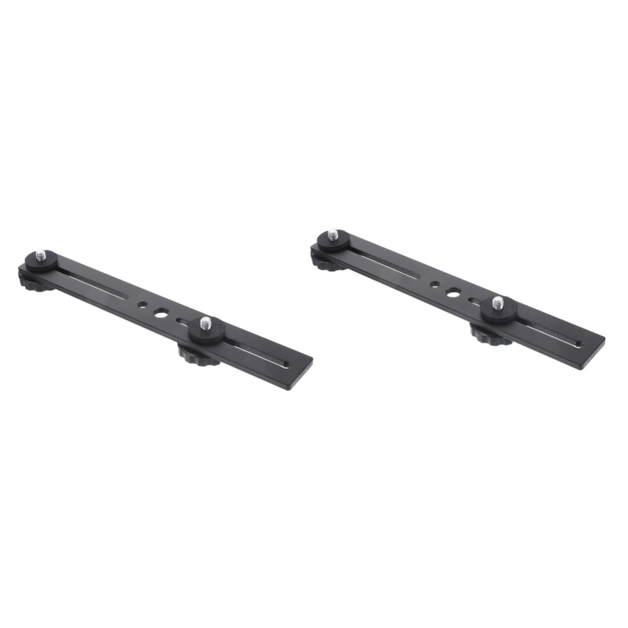 Alipis 2pcs Photography Light Stand Support Recording Mic Holder Stand Floor Blue Tripod Camera Mount Flash Bracket Fill Light Bracket Microphone Bracket Mounts Arm Black Aluminum Alloy