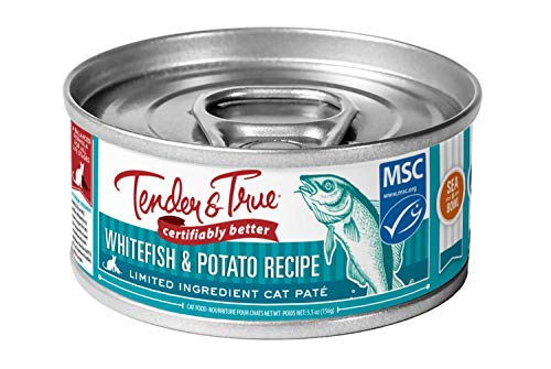 Tender & True Ocean Whitefish & Potato Recipe Canned Cat Food
