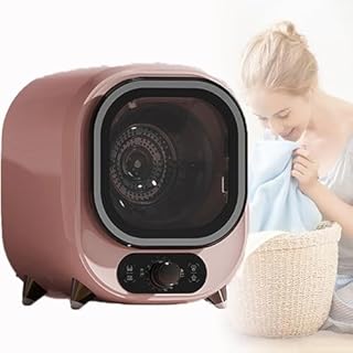Piccola Asciugatrice A Condensazione Portatile Con Cestello In Acciaio Inossidabile,Asciugatrice Elettrica A Condensazione Per Vestiti,Capacità 0,8 Kg Per Piccoli Spazi(C)