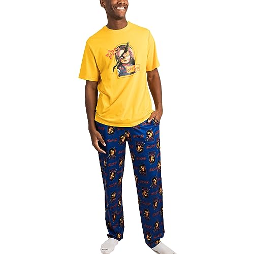 Bioworld Chucky Character Men's 2-Pack Pajama Set3