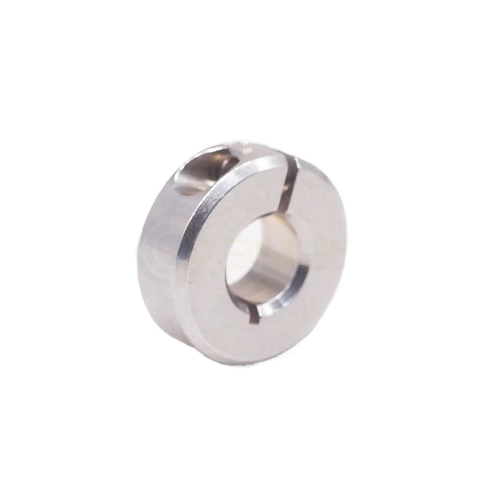1 pièces Type ouvert anneau fixe roulement de lumière manchon de limite manchon de verrouillage collier d'arbre en aluminium for machines et équipements(30-55-15)