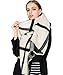 Produktbild Alleza Damen Schal XXL Schultertuch karierter Deckenschal Halstuch Karo Scarf kuschelig mit Fransen übergroßer 200 * 80cm