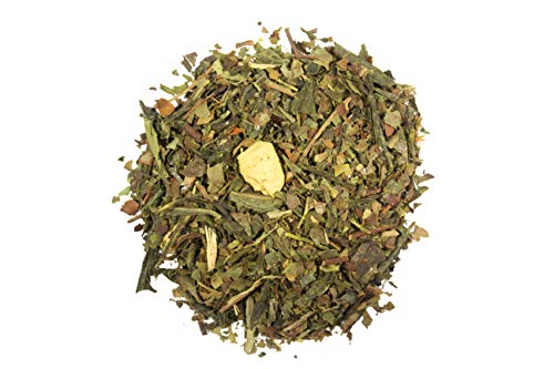 Nelson's Tea - Summer Sipper - Loose Leaf Tea Sampler - Blueberry Acai Mojito, Cherry Coconut Pineapple, Peach Tangerine, Coconut Mango Passionfruit, Raspberry Hibiscus (2 Oz) #TOP3