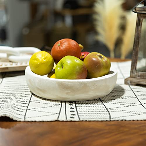 Collective Home 01 Paulownia Wood Hand Carved Tray, Fruit Snack Holder, Decorative Bowl thumb #2