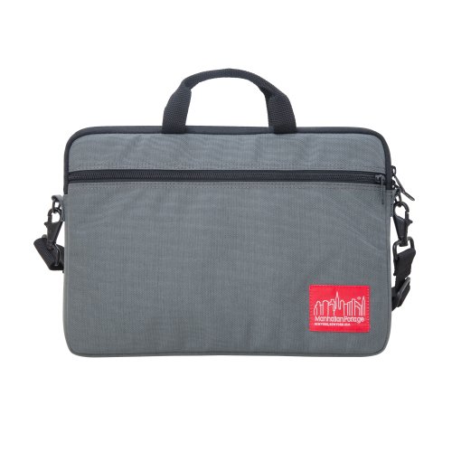 Photos - Laptop Bag MANHATTAN Portage Convertible  Gray Small 1732: GRY 