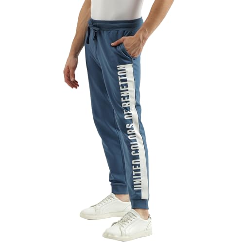 Image of United Colors of Benetton Men Regular Mid Rise Pants