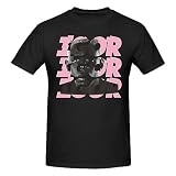 Men's T-Shirt Tyler The Rapper Creator Crew Neck Shirts Short Sleeve Cotton Tees Black Medium