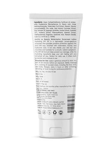 Image of AMITIE LE BEAUTY WATERMELON SUNSCREEN SPF 50++ 100ML