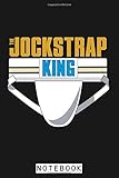 Jockstrap King Gardner Minshew Jaguars Design Notebook: Lined College Ruled Paper, 6x9 120 Pages,...