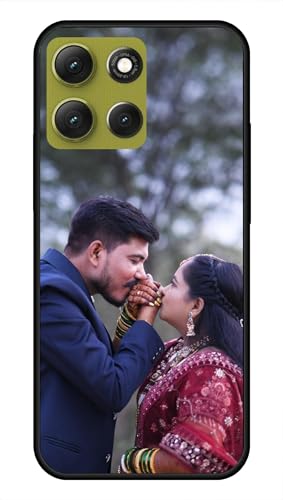Image of NDCOM for Customised Motorola G86 Power Back Cover | Premium Moto G86 Power Back Case | DIY Personalised Photo Design | Customized Gift Custom Text Name Printed Metal Case