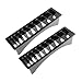 iplusmile 2 pezzi Scatola Pettini Trasparente e Organizer per Conservazione Pettini Custodia Resistente e Facile per e immagine