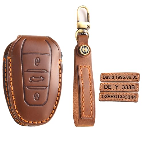 Porte-clés de voiture en gravure personnalisée pour Citroën DS et Peugeot