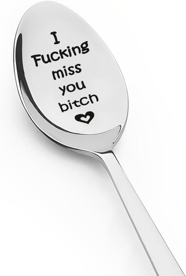 Get Well Soon Gifts for Best Friend Dessert Tea Spoon Gift for Bff Christmas Birthday Gifts for Daughter Son Eating Disorder Recovery Gift for Sister Relaxation Encouragement Gifts for Women Men