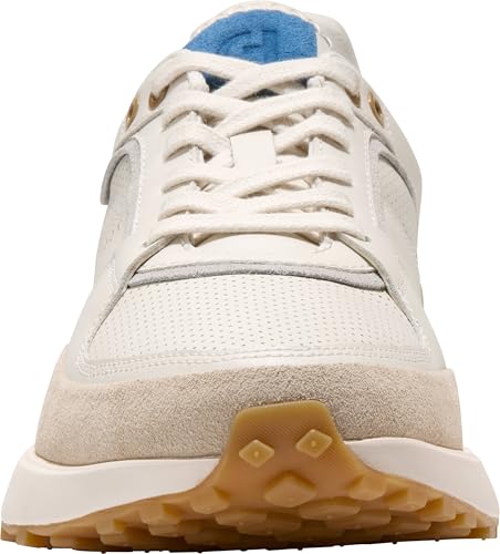 Cole Haan Cole Haan Men's Grand Crosscourt Downtown Sneakers, Ivory/Dark Blue/Ivory, 12-M US