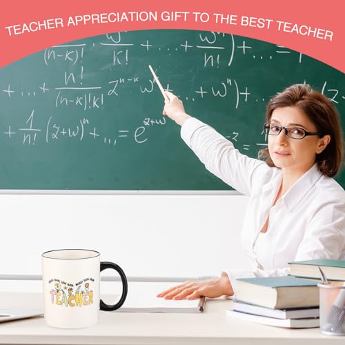 38% Off Teacher Gift Set with Coffee Mug & Tote Bag
