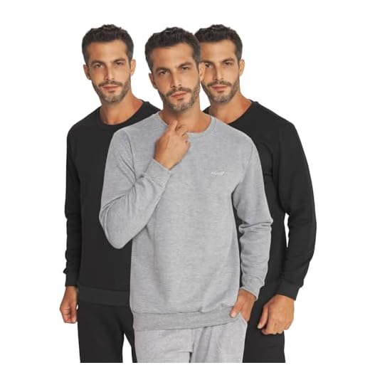Casaco Moletom Gola Redonda Masculino Careca Blusa de Frio Flanelado Algodão (BR, Alfa, G, Plus Size, Alto, Chumbo)