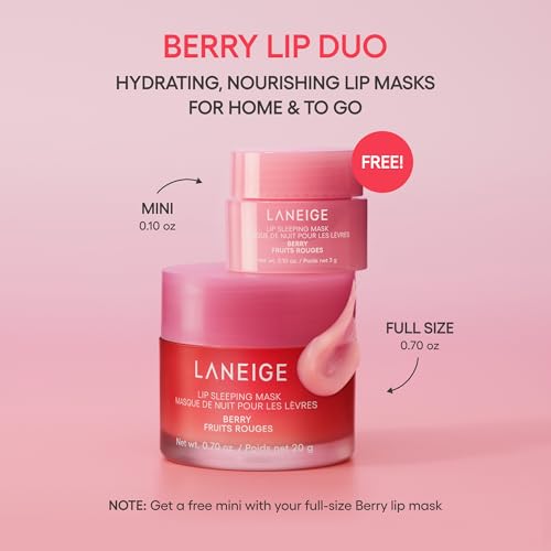 Image of Laneige Berry Lip Sleeping Mask Duo