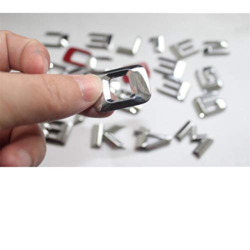 Image of Chrome Car Trunk Letters Badge Emblem Emblems for Mercedes Benz E43 E55 E63 AMG E200 E250 E300 E320 E350 E400 E180 4MATIC CDI (E400)