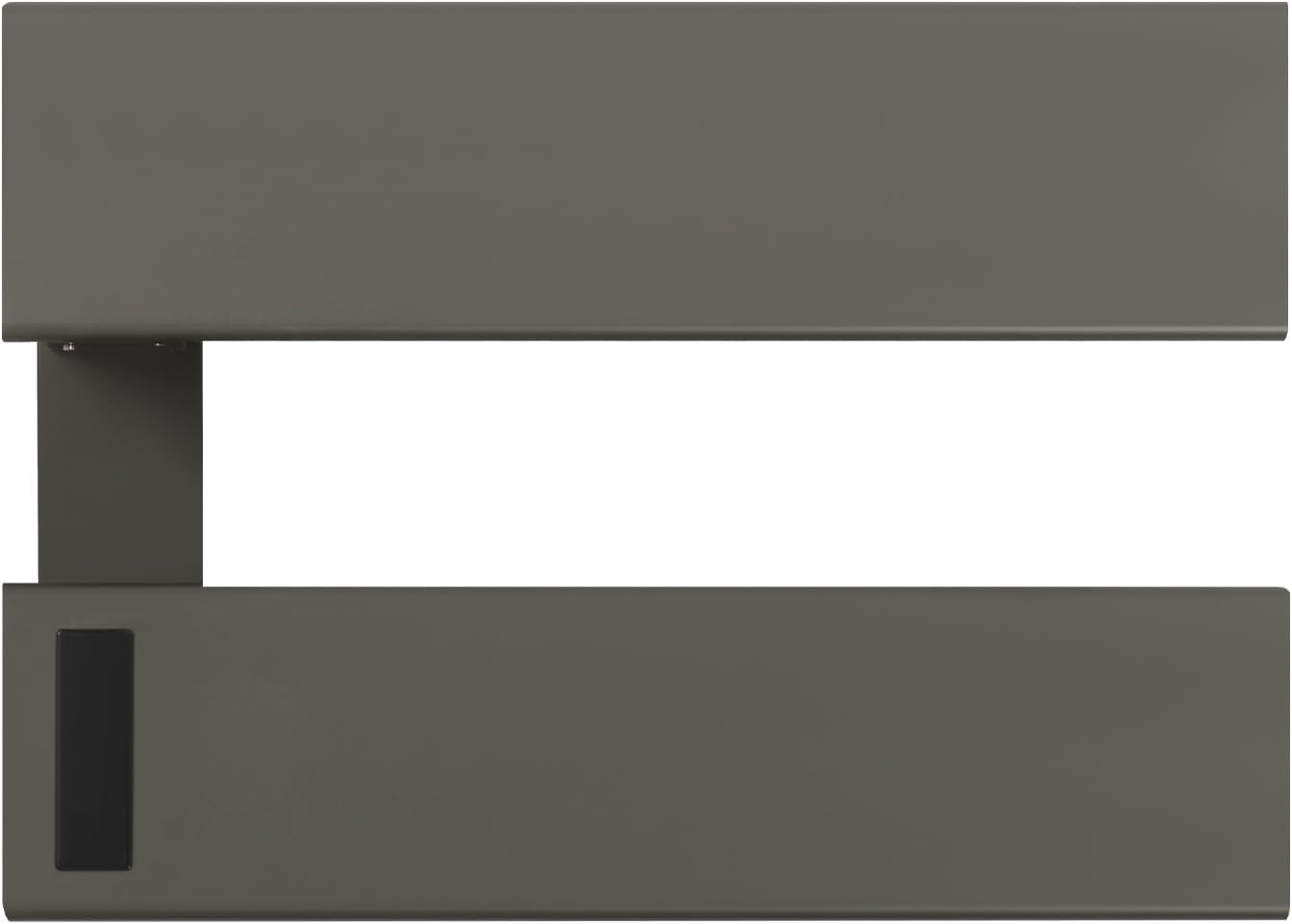 Electric Towel Warmer, Wall-Mounted Towel Heater with Timer & LED Screen, Temperature Adjustment, IPX4 Waterproof Towel Rack Dryer for Bathroom, Hotels, Home, Wide Heating Panel, 17.72" W (2 Tier)