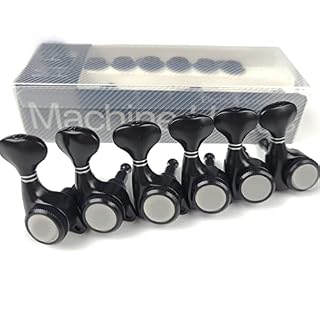 FLFL Chevilles Cordes Guitare Mécaniques De Guitare Électrique À Verrouillage De Guitare Noire pour Guitares De Style LP… - Les Beatles, Paul McCartney, John Lennon, RIngo Starr, George Harrison