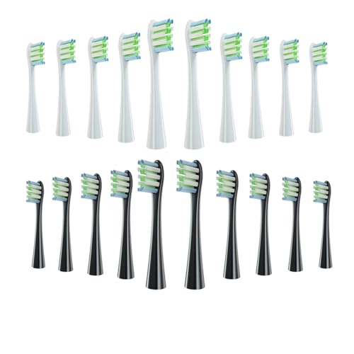 �����p�u���V�w??�b�h�A���u���VX/X PRO Z1�u���V�ƌ݊�����������\(10 white 10 black)