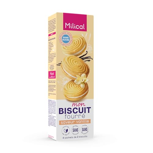 Milical Il mio Biscotto Imbottito 8 Biscotti - Vaniglia