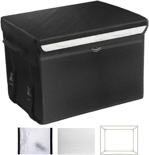 Giawkca ��z �f���o���[ �N�[���[�{�b�N�X �h�� �ٓ��� �o�b�O �s�U�|�[�` �ۉ��E�ۗ� �L���y�[�W �C���T�[�g�ł��� ���b�N�\ �V�����_�[�X�g���b�v�t�� (30L+�؂藎�Ƃ�)