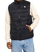 Fila Unisex Aldo Uni Puffer Vest, Black, Size M