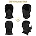ONETIGRIS Balaclava Mesh Mask, Ninja Tactical Mask with Full Face Protection for Outdoor (Black)